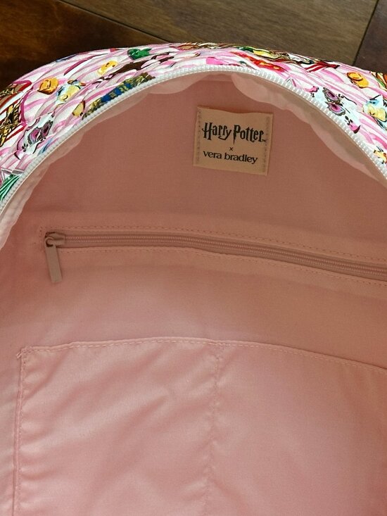 VERA BRADLEY HARRY POTTER LARGE BACKPACK + ID LANYARD CASE(SET):NWT HONEYDUKES main image 4